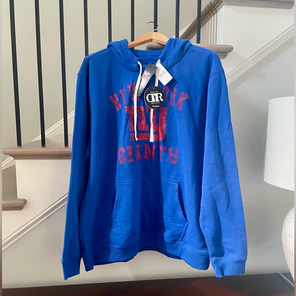 NFL x Darius Rucker Collection by Fanatics Royal New York Giants Coaches Hoodie - Picture 2 of 10